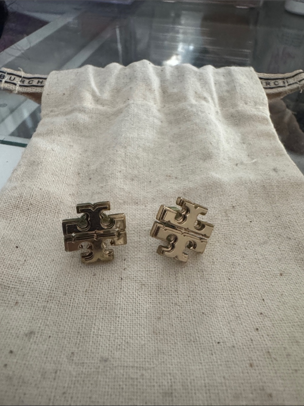 Tory Burch Rose Gold Earrings